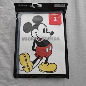 Kids Mickey Mouse t-shirt, NEW, size 5-6, Uniqlo